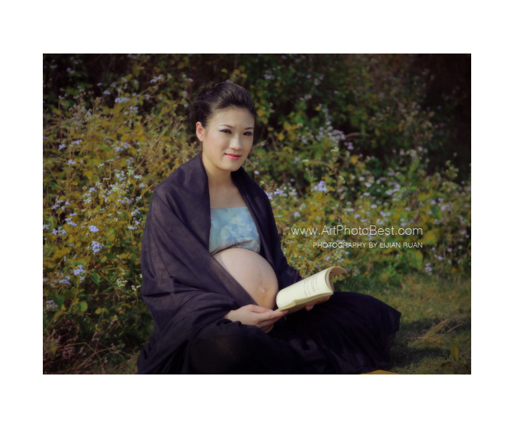 原野云上 | 孕妇摄影 婴儿摄影 作品028